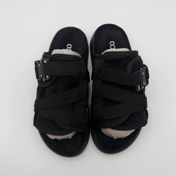 Draco Black Strap Slides Sandals Size 7-8 main image 7